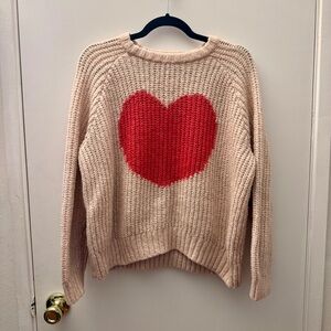 Old Navy Heart Sweater